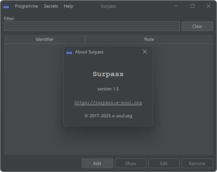 gui empty